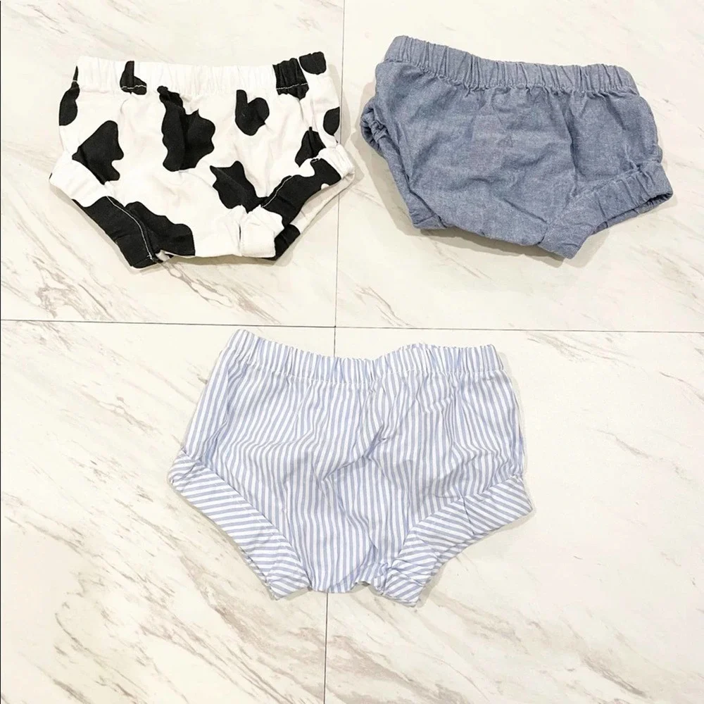 Billie Blooms Baby Bloomers 3 Pack and Canvas Bag